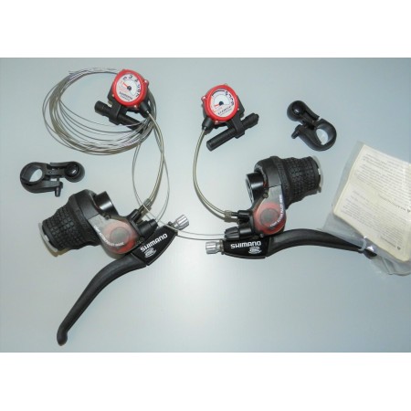 COMANDO CAMBIO E DERAGLIATORE 7x3 SHIMANO