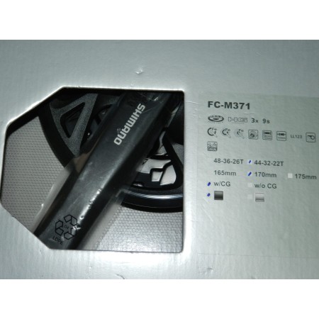 Guarnitura ALTUS FC-M371 SHIMANO