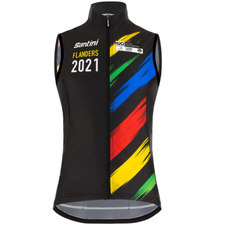 GILET CICLISTA UCI FLANDERS 2021 SANTINI