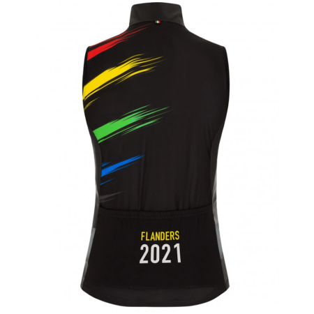 GILET CICLISTA UCI FLANDERS 2021 SANTINI